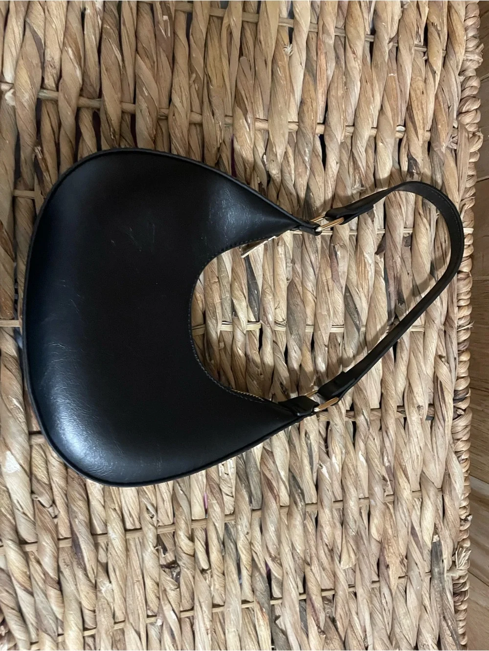 Call It Spring Black Crescent Shoulder Bag - Picture 2 of 2